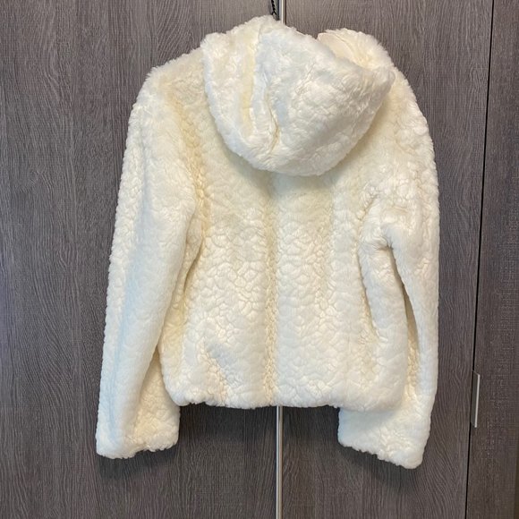 Faux fur hooded jacket - Picture 2 of 4